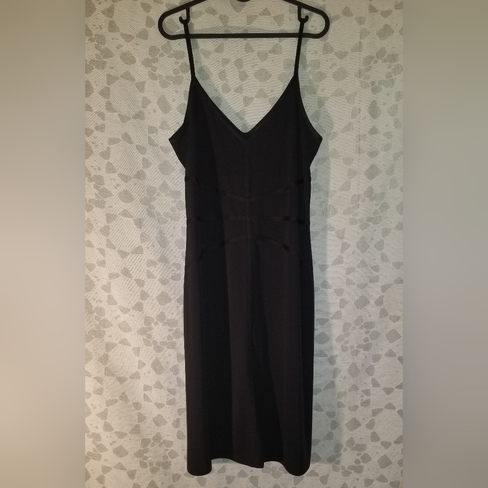 Kenneth Cole Black Strapless Dress